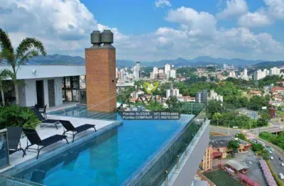 Apartamento loft studio, com 1 dormitório a venda - ed. cosmopolitan - bairro victor konder - centro - blumenau sc | la vita imóveis