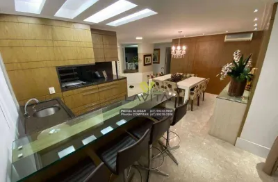 Apartamento com 3 suítes, à venda, 211 m² por r$ 2.200.000 - jardim blumenau - blumenau/sc