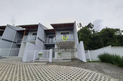 Casa com 2 dormitórios, 85 m² - venda por r$ 330.000 ou aluguel por r$ 2.000/mês - badenfurt - blumenau/sc