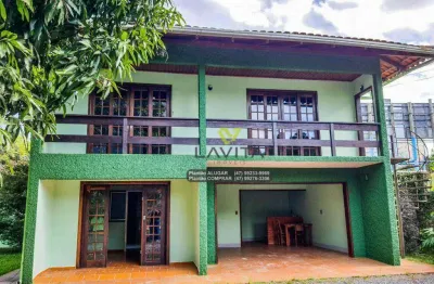 Casa com 6 dormitórios, 160 m² - venda por r$ 1.200.000 ou aluguel por r$ 4.500/mês - velha - blumenau/sc