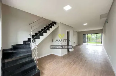 Casa nova a venda com 3 dormitórios, sendo 1 suíte - 135m² - bairro fortaleza alta - blumenau sc | la vita imóveis