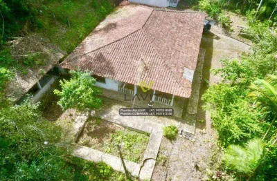 Terreno com 4.644m² e casa edificada de 167m² a venda, localizado no bairro bela vista - gaspar sc | la vita imóveis