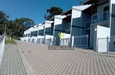 Casa com 2 suítes à venda, 85 m² por r$ 320.000 - passo manso - blumenau/sc