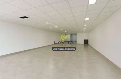 Sala para alugar, 250 m² por r$ 5.500/mês - garcia - blumenau/sc