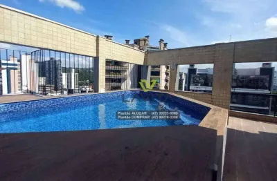 Apartamento com 4 dormitórios, 310 m² - venda por r$ 2.200.000,00 ou aluguel por r$ 13.900,00/mês - jardim blumenau - blumenau/sc