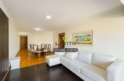 Apartamento com 3 dormitórios, 106 m² - venda por r$ 465.000 ou aluguel por r$ 2.250/mês - velha - blumenau/sc