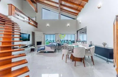 Casa de alto padrão a venda - 4 suítes - 7.920m² terreno - 550m² área construida- praia do estaleiro - balneário camboriú sc | la vita imóveis