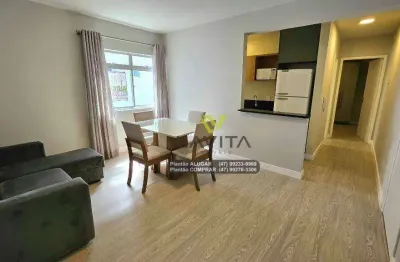 Apartamento com 1 dormitório para alugar, 50 m² por r$ 2.050/mês - victor konder - blumenau/sc