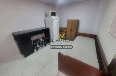 Apartamento com 1 dormitório para alugar, 30 m² por r$ 900,01/mês - fortaleza - blumenau/sc