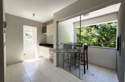 Apartamento semimobiliado à venda com 2 dormitórios, sendo 1 suíte - bairro vila nova - blumenau sc | la vita imóveis