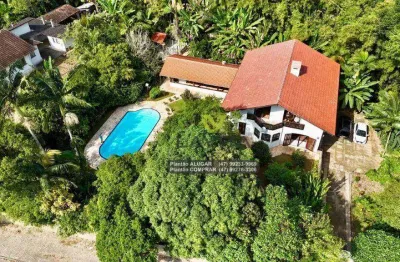 Casa residencial ou comercial á venda com 558m² área construída - 4 dormitórios - bairro badenfurt - blumenau sc