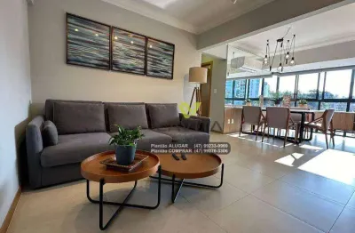 Apartamento com 2 dormitórios à venda, 80 m² por r$ 630.000,00 - centro - blumenau/sc