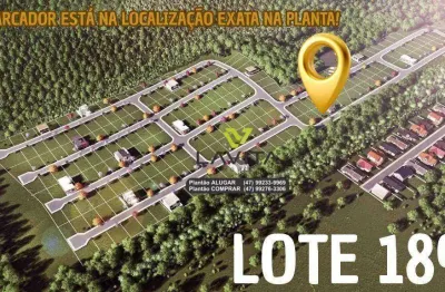 Terreno a venda com 360m² no loteamento cercado vale das figueiras - bairro figueira - gaspar sc | la vita imóveis