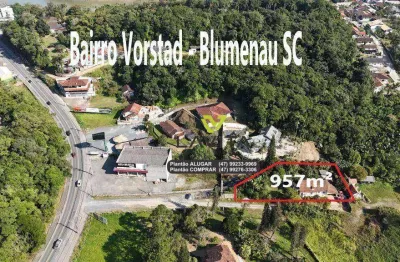 Terreno à venda, 956 m² por r$ 800.000 - vorstadt - blumenau/sc | la vita imóveis