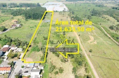 Terreno à venda, 21633 m² por r$ 2.500.000 - figueira - gaspar/sc | la vita imóveis