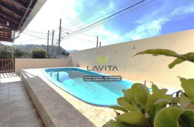 Casa com 2 dormitórios à venda, 141 m² por r$ 590.000 - itoupava central - blumenau/sc | la vita imóveis