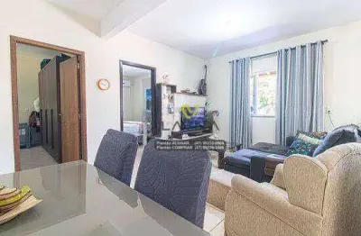 Casa com 2 dormitórios à venda, 130 m² por r$ 350.000 - itoupava central - blumenau/sc | la vita imóveis