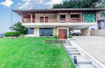 Casa com 3 dormitórios à venda, 358 m² por r$ 2.300.000,00 - itoupava norte - blumenau/sc