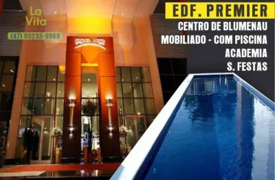 Apartamento com 1 dormitório à venda, 27 m² por r$ 295.000,00 - centro - blumenau/sc