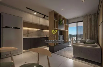 Apartamento com 2 dormitórios à venda, 46 m² por r$ 350.000,00 - vorstadt - blumenau/sc