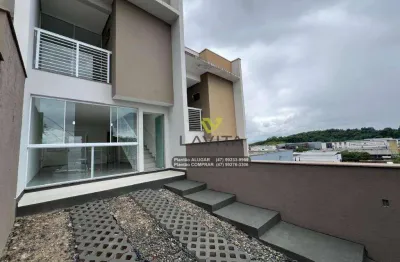 Casa, sobrado novo á venda com 2 suítes mais lavabo - bairro itoupavazinha - blumenau sc | la vita imóveis