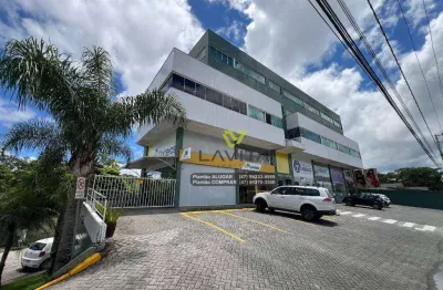 Sala comercial para aluguel, locação com 51m² privativos, ed. comercial bela center - bairro bela vista - gaspar sc | la vita imóveis