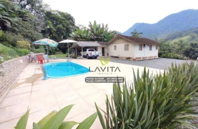 Sítio com 4 dormitórios à venda, 84341 m² por r$ 600.000 - cedro alto - rio dos cedros/sc | la vita imóveis
