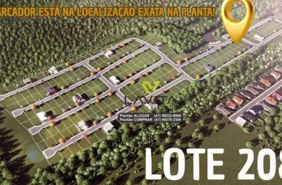 Terreno a venda com 360m² no loteamento cercado vale das figueiras - bairro figueira - gaspar sc | la vita imóveis