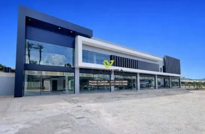 Loja para alugar, 583 m² por r$ 18.900/mês - bela vista - gaspar/sc