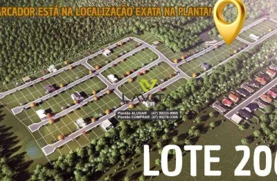 Terreno a venda com 360m² no loteamento cercado vale das figueiras - bairro figueira - gaspar sc | la vita imóveis