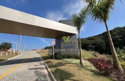 Terreno a venda com 360m² no loteamento cercado vale das figueiras - bairro figueira - gaspar sc | la vita imóveis