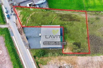 Terreno industrial ou comercial a venda com 3.974m² bairro belchior baixo - gaspar sc / la vita imóveis