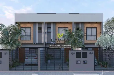 Casa com 3 dormitórios à venda, 116 m² por r$ 550.000 - santa terezinha - gaspar/sc | la vita imóveis