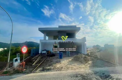 Casa com 3 suítes à venda, 283 m² por r$ 2.579.000,00 - ponta aguda - blumenau/sc | la vita imóveis