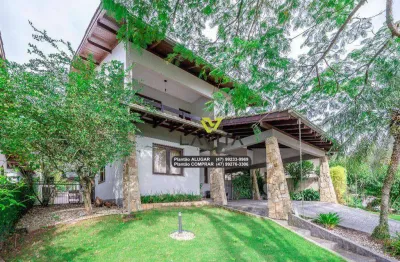 Belissíma casa semimobiliada no condomínio city figueiras blumenau/sc