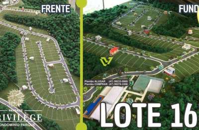 Terreno em condomínio fechado à venda na Rua Silvano Cândido da Silva Sênior, 3065, Ponta Aguda, Blumenau