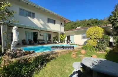 Casa com 4 dormitórios (3 suítes) à venda, 449 m² por r$ 1.650.000 - vorstadt - blumenau/sc