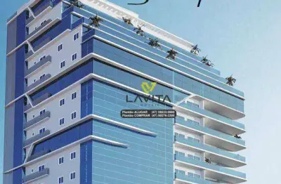 Apartamento frente mar com 4 suítes - strait tower residence - meia praia - itapema sc | la vita imóveis