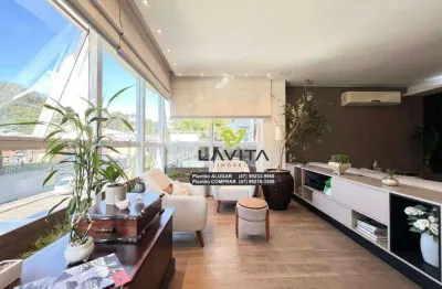Apartamento com 3 dormitórios à venda, 320 m² por r$ 3.800.000,00 - ponta aguda - blumenau/sc