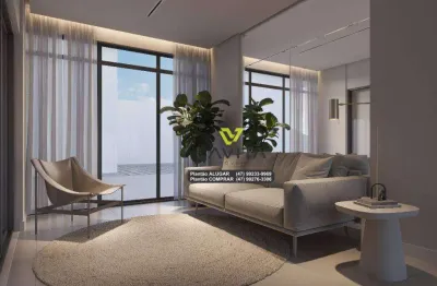 Apartamento com 1 dormitório à venda, 31 m² por r$ 307.000,00 - vorstadt - blumenau/sc