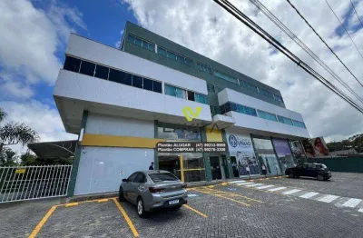Sala comercial para aluguel, locação com 26,68m² privativos, ed. comercial bela center - bairro bela vista - gaspar sc | la vita imóveis
