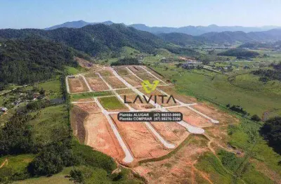 Terreno à venda, 983 m² por r$ 320.000 - poço grande - gaspar/sc | la vita imóveis