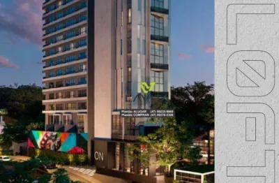 Apartamento loft á venda no residencial on  - bairro velha - blumenau sc | la vita imóveis