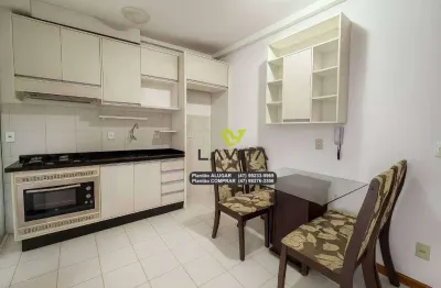 Apartamento com 1 dormitório à venda, 36 m² por r$ 260.000,00 - ribeirão fresco - blumenau/sc