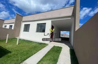 Casa com 2 dormitórios à venda, 63 m² por r$ 340.000,00 - figueira - gaspar/sc