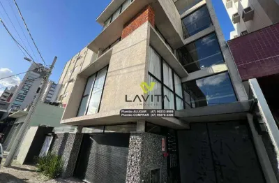 Sala comercial com 40m² para locação, aluguel, tracker office - vila nova - blumenau sc | la vita imóveis