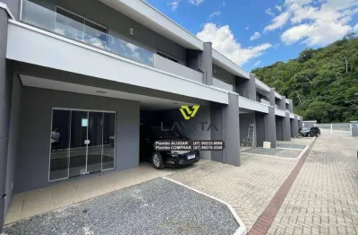 Casa semimobiliada á venda com 3 dormitórios, sendo 1 suíte em condomínio fechado - bairro itoupava central - blumenau sc | la vita imóveis