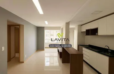 Apartamento com 2 dormitórios, 63 m² - venda por r$ 550.000 ou aluguel por r$ 2.700/mês - itoupava seca - blumenau/sc
