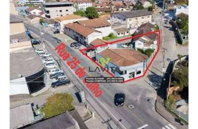 Terreno comercial de esquina a venda 1.160m² - bairro itoupava norte - blumenau sc | la vita imóveis