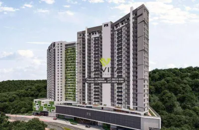 Apartamento com 2 dormitórios à venda, 93 m² por r$ 1.258.790,40 - tabuleiro - camboriú/sc